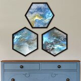 Wallity uramljena slika 6GEN700190875, 35x35 cm, 3 dela | ePonuda.com