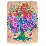 Viter ogledalce cork floral design ( L-855_5 ) u