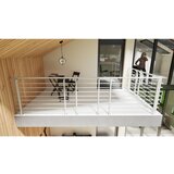 Minka Metalna ograda Secura pro top bijela 1,5 m | shoptok.hr