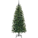 vidaXL Umjetno božićno drvce s stalakom Zelena 150 cm PE i PVC | shoptok.hr