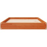 Krevet za psa Vosak smeđa 92 x 64 x 9 cm Čvrsto borovo drvo | Eponuda.ba