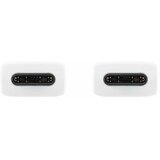 Samsung - Podatkovni kabel (EP-DX510JWEGEU) - Brzo punjenje tip-C na tip-C 5A, 1,8 m - bijeli | shoptok.hr