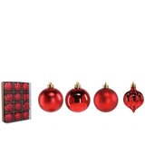 Molarem Home Set od 12 kuglica za božićno drvce – 6 cm, crvena | shoptok.hr