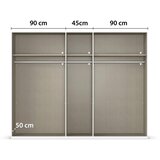 home24 OMARA S KLASIČNIMI VRATI, bela | Shoptok.si
