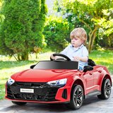  Dječji električni auto Audi RS 2.4 G s daljinskim upravljačem i muzikom - crvene boje | shoptok.hr