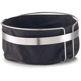 ZELLER Košara za kruh, metal/ pamuk, crna | shoptok.hr