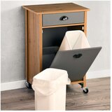 Kesper ksp25528 višenamenski ormarić sa točkićima sa 2 kante za otpatke | ePonuda.com