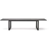 Kave Home Kovinska vrtna miza 100.5x220 cm Galdana – | Shoptok.si