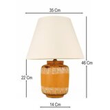 Opviq Stona lampa BK059, Narandžasto-bijela | Eponuda.ba