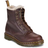 Dr. Martens 1460 ZIP WL DARK BROWN GRIZZLY Smeđa Cijene
