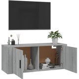  Zidni TV ormarić Boja sivog hrasta sonome 100 x 34,5 x 40 cm | shoptok.hr