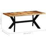  Blagovaonski stol od masivnog drva akacije 180 x 90 x 75 cm | shoptok.hr