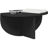  Stenska polica Črna 38 x 19 x 19 cm Konstruiran les, (5000200766) | Shoptok.si