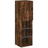  7-dijelni set zidnih TV ormarića LED boja dimljenog hrasta | shoptok.hr