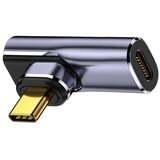 INF 140W Magnetni sredinski upogibni adapter Type-C (ženski) na Type-C (moški), (5000291532) | Shoptok.si