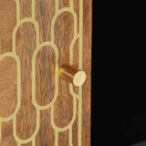  Stolić za kavu 100 x 54 x 40 cm od masivnog drva manga Smeđa | shoptok.hr