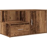  Kutni ormarić boja starog drva 200x40x45 cm konstruirano drvo | Eponuda.com