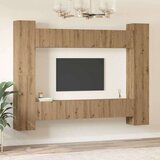  Set TV komoda Zidne 10 pcs hrast artisan 30.5 x 30 x 90 cm | shoptok.hr