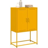  Visoka komoda boja senfa 68,5x38,5x107 cm čelična | shoptok.hr