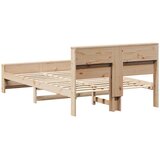  Krevetna konstrukcija Smeđa 135 x 190 cm Konstruirano drvo | shoptok.hr