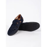 Shelvt Men's navy blue sandals | Shoptok.si