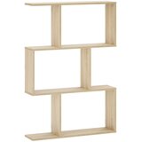  Zidna polica Hrast sonoma 72 x 17 x 105 cm prerađeno drvo | shoptok.hr