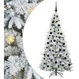  Umjetno božićno drvce s nogom s stalakom Bijelo 180 cm PE i PVC | shoptok.hr