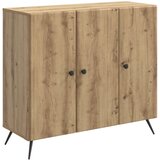 vidaXL Strani šal Artisan hrast 89 x 34,5 x 80 cm Inženirski les, (5000217990) | Shoptok.si