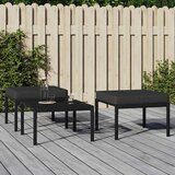  Vrtni taburei sa sivim jastucima 2 kom 60 x 60 x 35 cm čelični | shoptok.hr