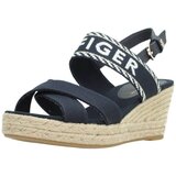 Tommy Hilfiger Sandali & Odprti čevlji SEASONAL WEBBING MID WED Modra | Shoptok.si