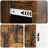  Kreveta Dimljeni hrast 89 x 34,5 x 57 cm Konstruirano drvo | Eponuda.com