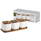 Ladelle Porculanske posude za namirnice u setu 3 kom za šećer/za sol Essentials – | shoptok.hr