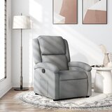 vidaXL naslanjač svetlo sivo blago | Shoptok.si