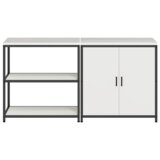  Kuhinjski set za pohranu 2 pcs Bijelo 180 x 50 x 92 cm | shoptok.hr