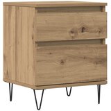  Noćni ormarić Artisan hrast 40x35x50 cm izrađeno drvo | shoptok.hr