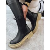 DStreet Botki damskie DIVISER czarne | Shoptok.si
