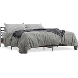  Okvir za krevet boja hrasta 180x200cm konstruirano drvo i metal | shoptok.hr