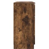  Kreveta Dimljeni hrast 100 x 30 x 65,6 Konstruirano drvo | shoptok.hr