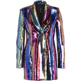 River Island Petite Obleka modra / mešane barve | Shoptok.si