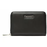 Twin Set Velika ženska denarnica 231TD8431 Črna