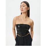 Koton Melis Ağazat X - Sequined Strapless Bustier | Shoptok.si