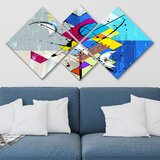 Wallity slika 4MDF464777969, 60x115 cm, 4 dela | ePonuda.com