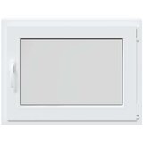  Okno za klet RISOR 80 x 70 cm PVC in steklo Bela, (5000215181) | Shoptok.si