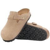 Birkenstock Boston Suede Leather Narrow - Sandcastle Bež | shoptok.hr
