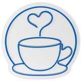 WALLXPERT dekorativna plastična led rasveta coffee cup blue | ePonuda.com