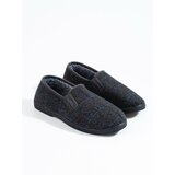 SHELOVET Comfortable black men's slippers cene