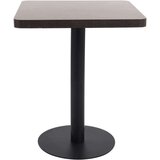 vidaXL Bistro stol tamnosmeđi 60 x 60 cm MDF | shoptok.hr