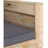  2-dijelna vrtna garnitura s jastucima zeleno impregnirano drvo | shoptok.hr
