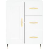  Visoka komoda bijela 69,5x34x180 cm konstruirano drvo | shoptok.hr