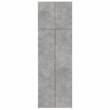  Visoka komoda boje betona 80x42,5x249 cm od konstruiranog drva | shoptok.hr